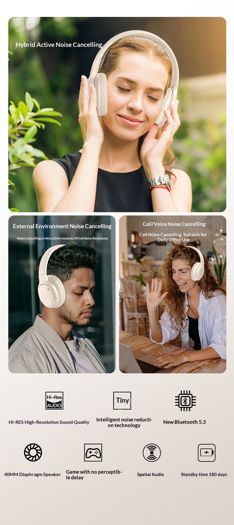 ANC Over-ear Headphones