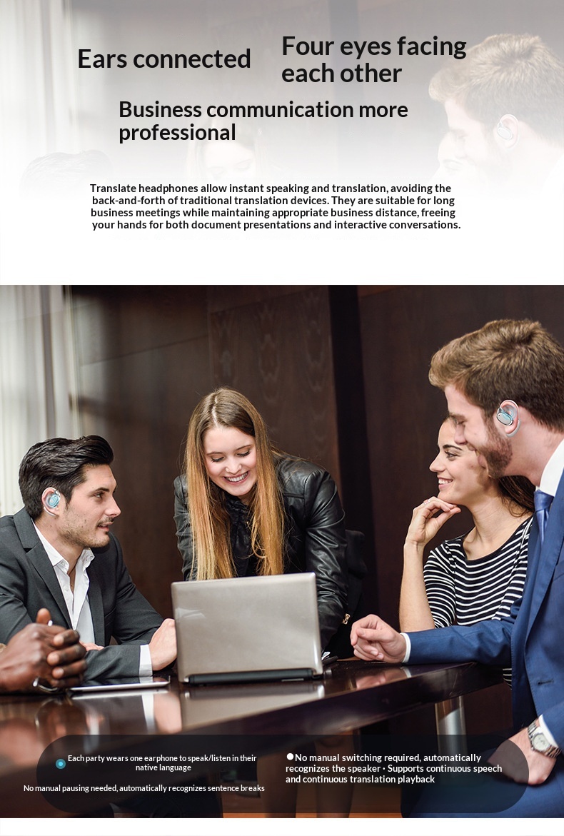 VEVOR Headphones Wireless Noise-Canceling