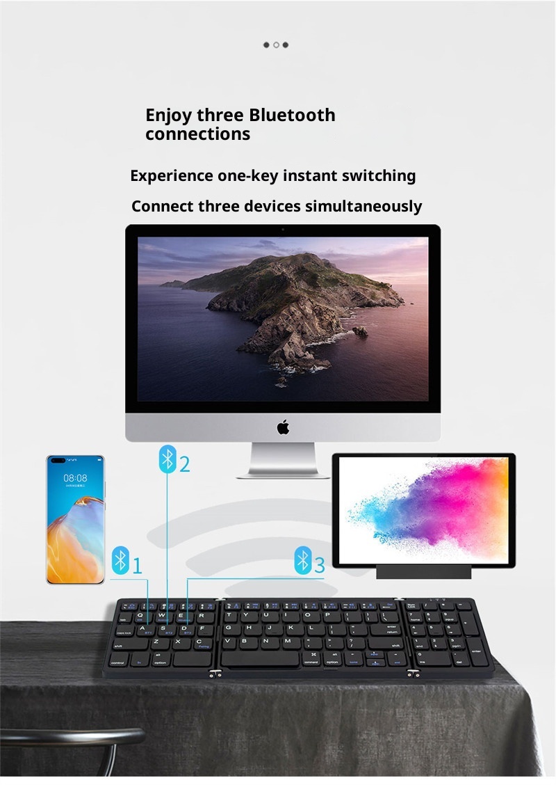 Rechargeable Keyboard Combo