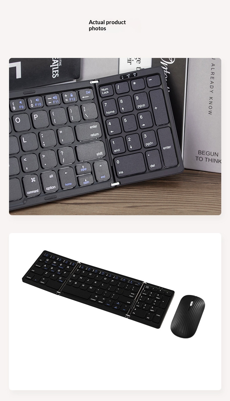 Rechargeable Keyboard Combo