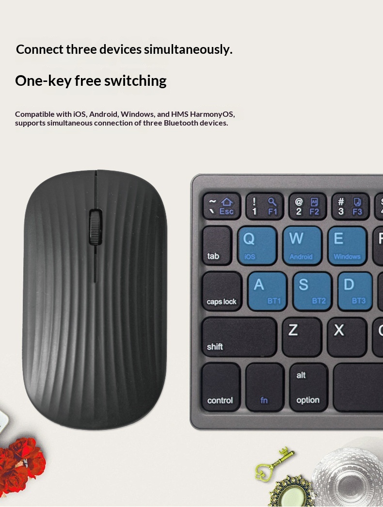 Rechargeable Keyboard Combo