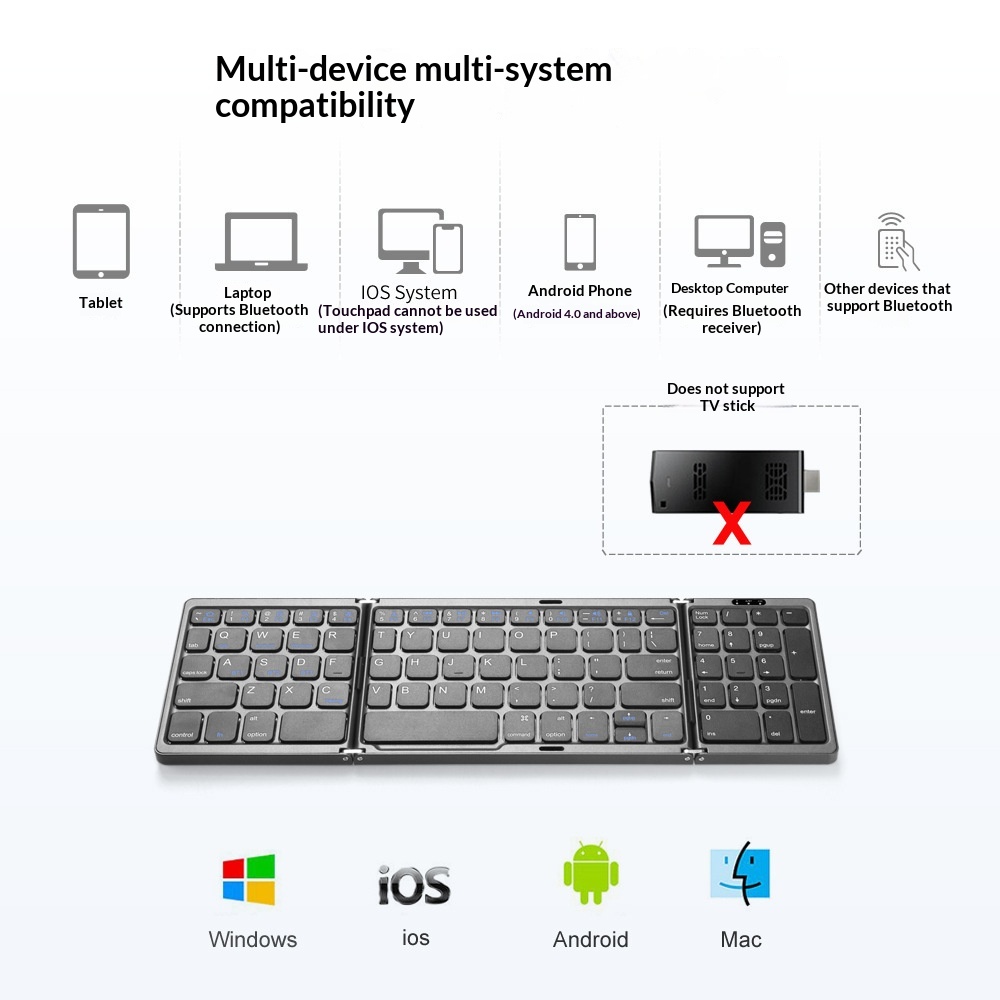 Rechargeable Keyboard Combo