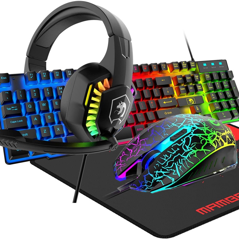 Gaming Keyboard Mouse Set RGB