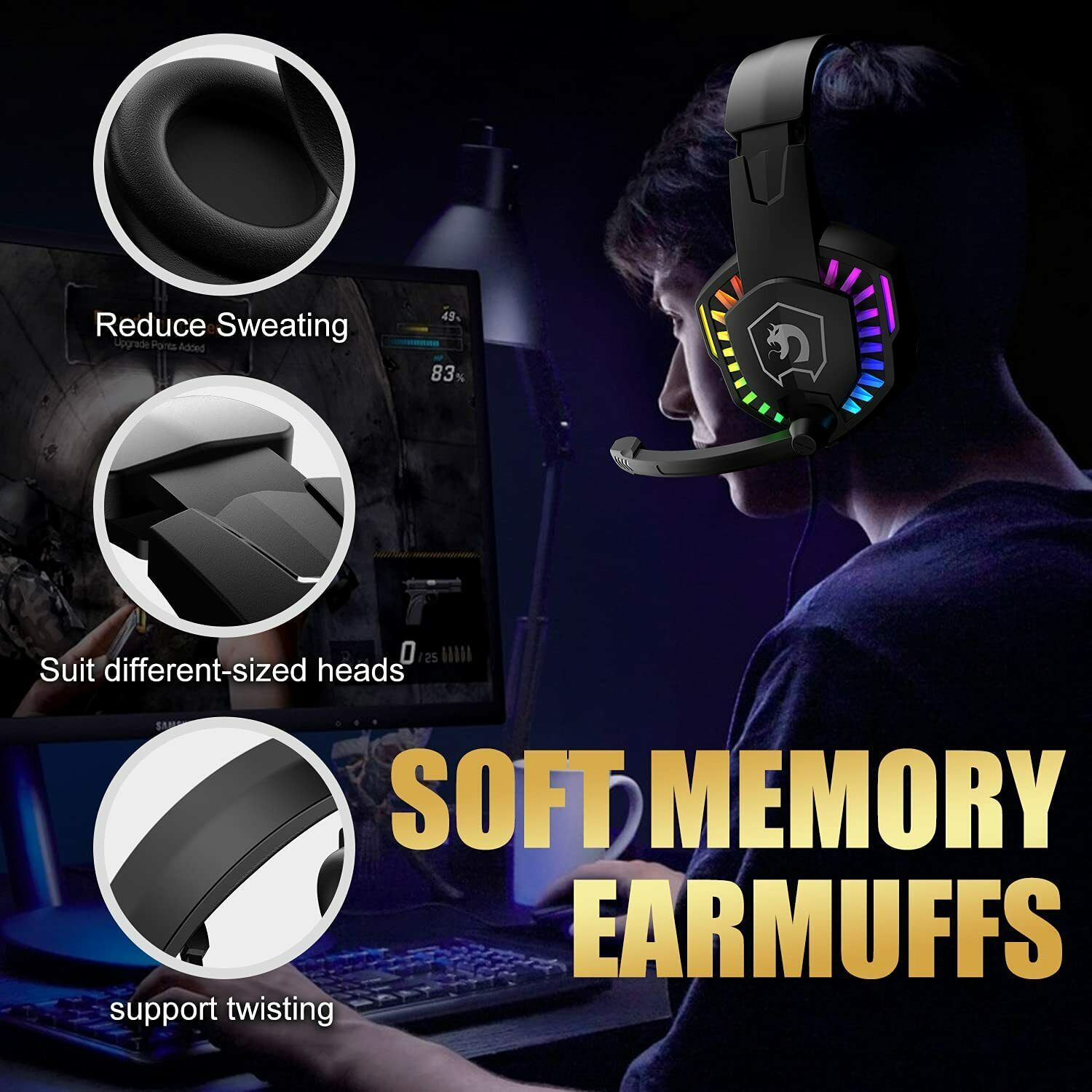 Gaming Keyboard Mouse Set RGB
