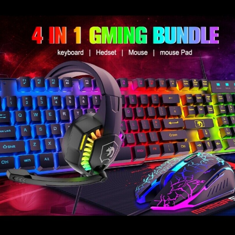 Gaming Keyboard Mouse Set RGB