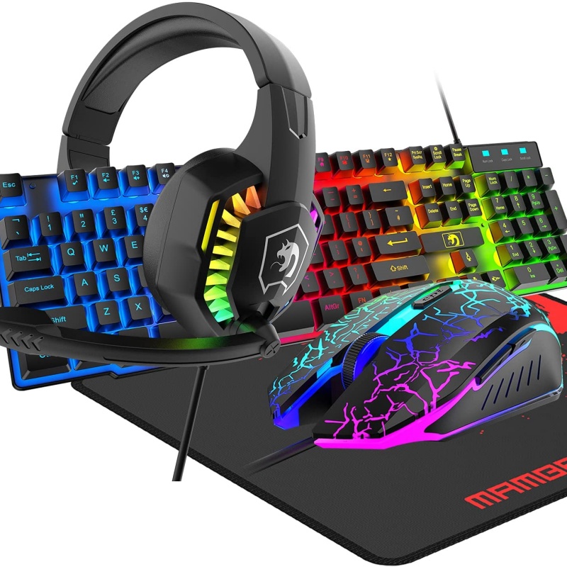 Gaming Keyboard Mouse Set RGB