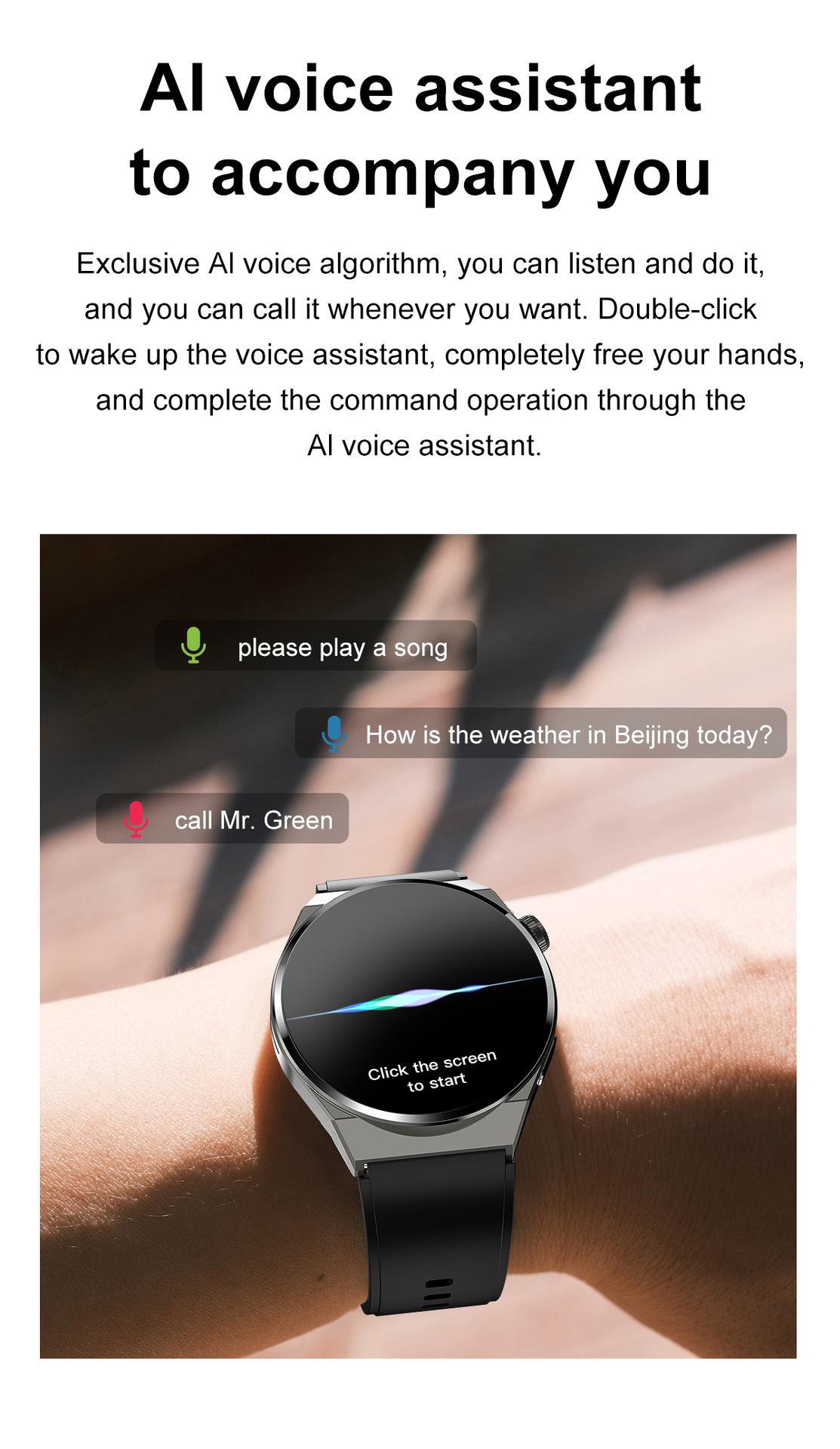 Multifunctional Bluetooth Calling Smartwatch For Men