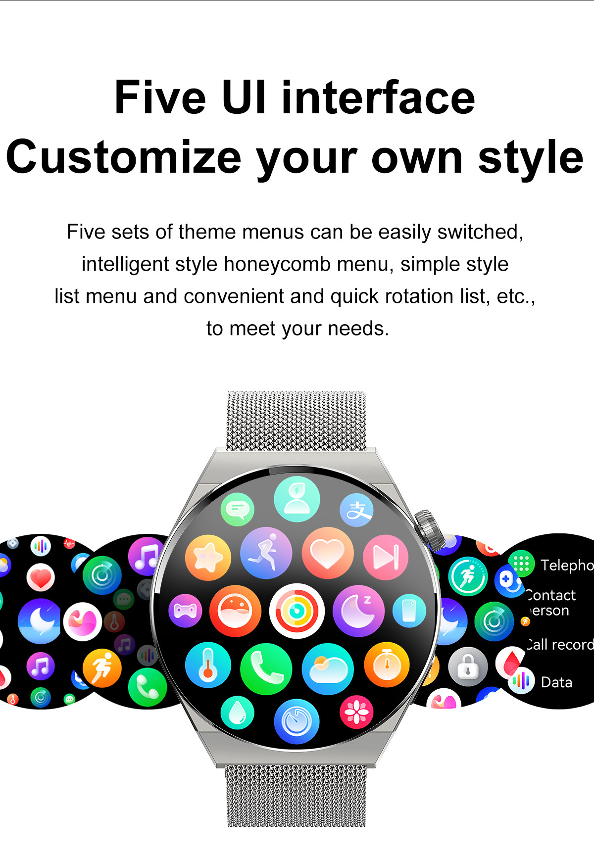 Multifunctional Bluetooth Calling Smartwatch For Men