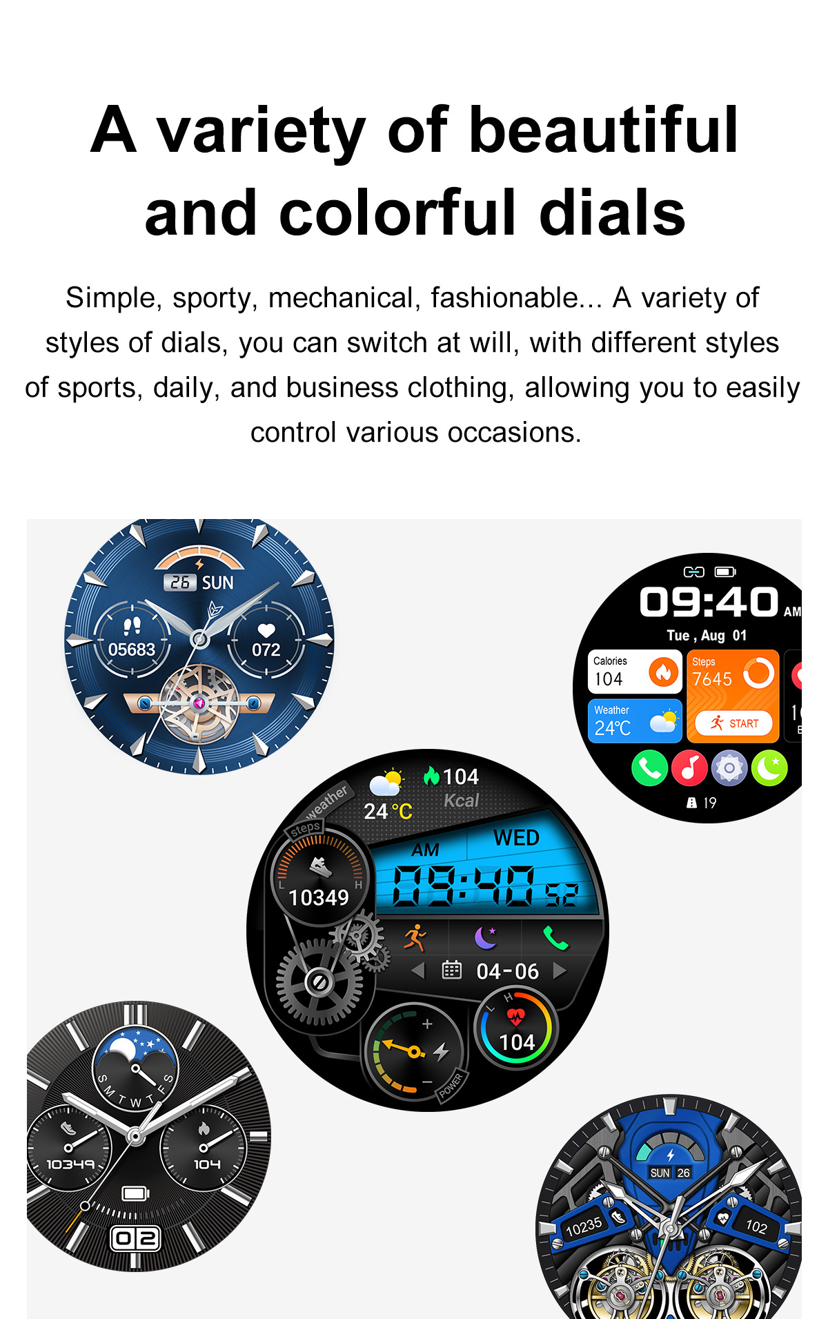 Multifunctional Bluetooth Calling Smartwatch For Men