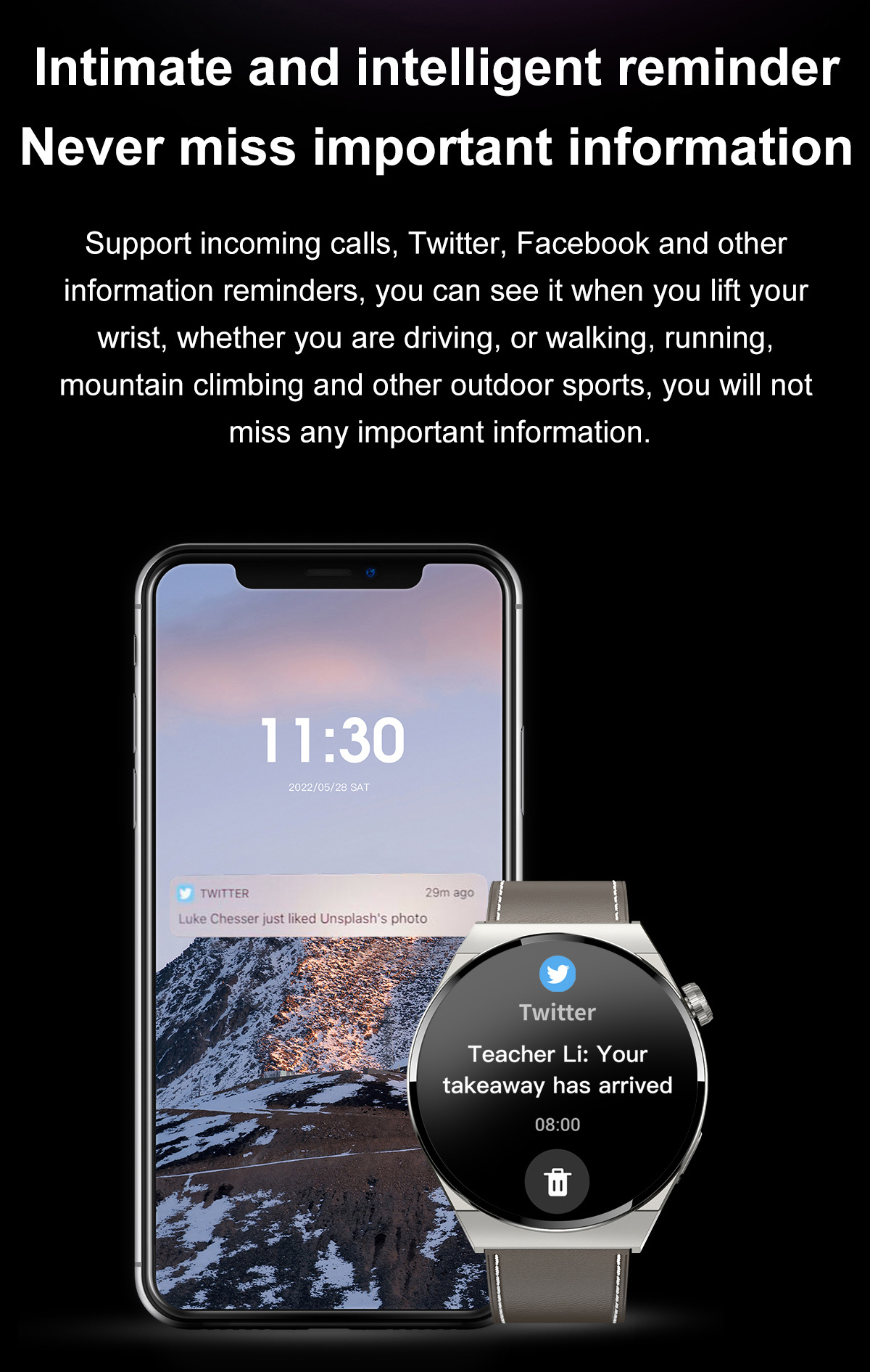 Multifunctional Bluetooth Calling Smartwatch For Men