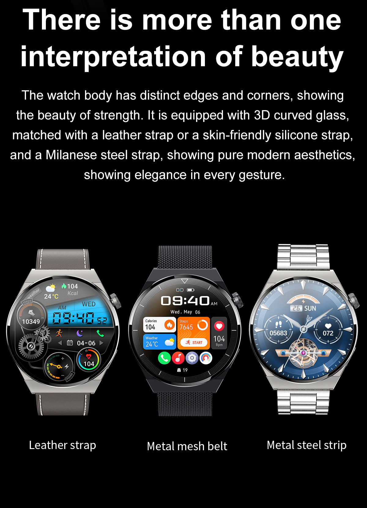 Multifunctional Bluetooth Calling Smartwatch For Men