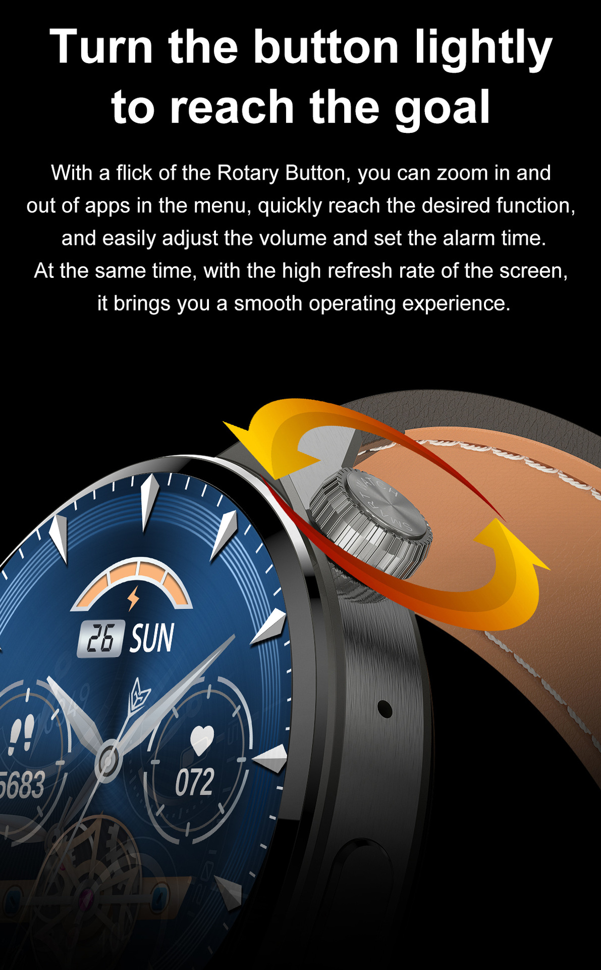 Multifunctional Bluetooth Calling Smartwatch For Men