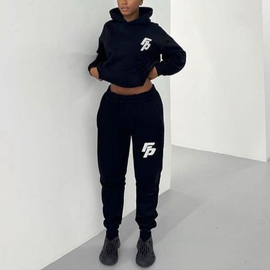 Hooded Sweatshirt Jogger Set