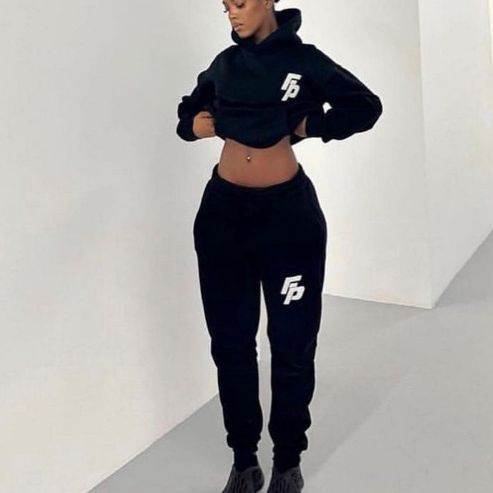 Hooded Sweatshirt Jogger Set