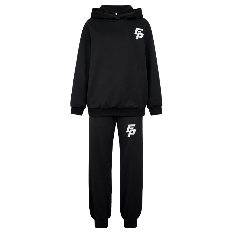 Hooded Sweatshirt Jogger Set