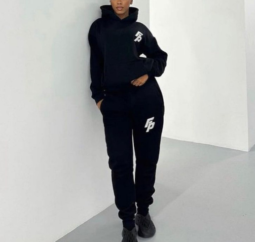 Hooded Sweatshirt Jogger Set