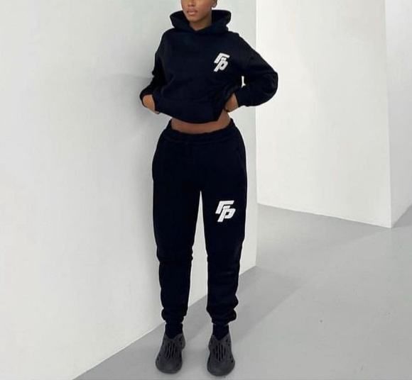 Hooded Sweatshirt Jogger Set