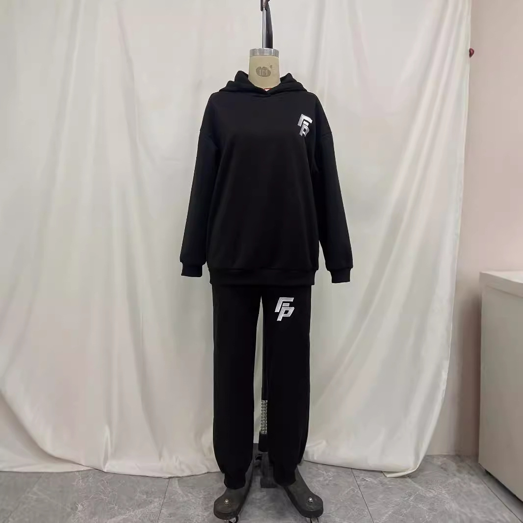 Hooded Sweatshirt Jogger Set