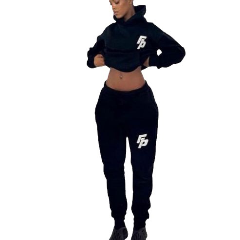 Hooded Sweatshirt Jogger Set
