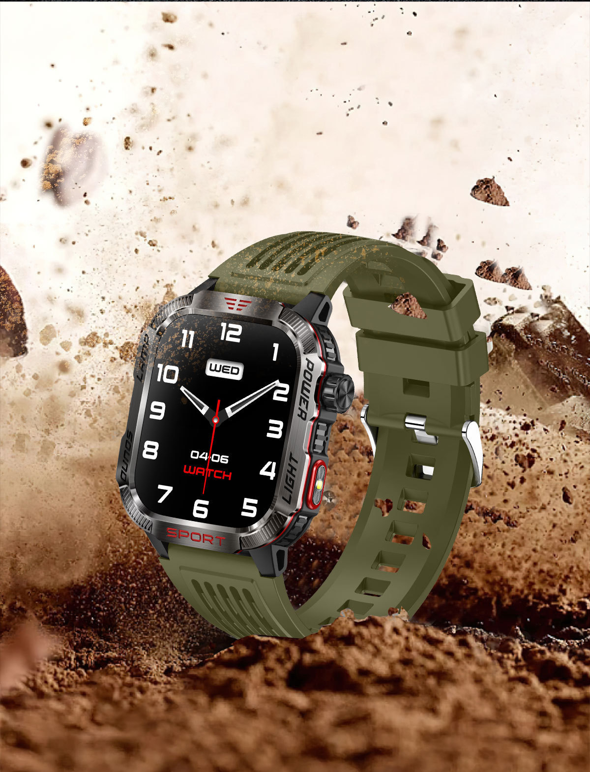 Smartwatch Barometric Altitude Bluetooth