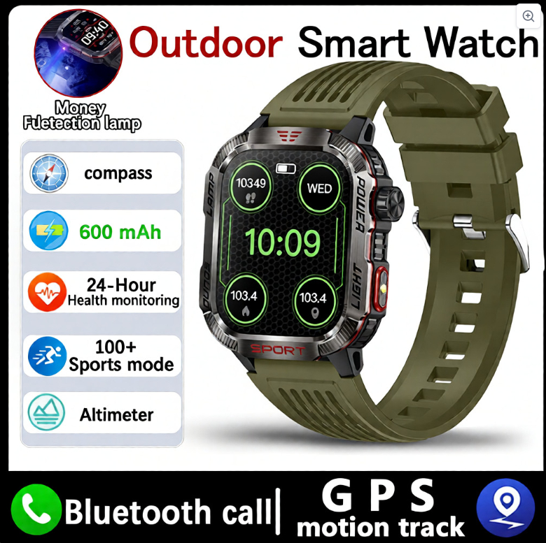 Smartwatch Barometric Altitude Bluetooth