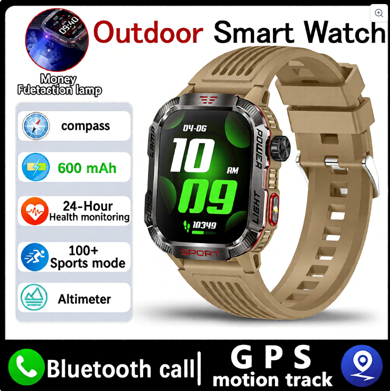 Smartwatch Barometric Altitude Bluetooth