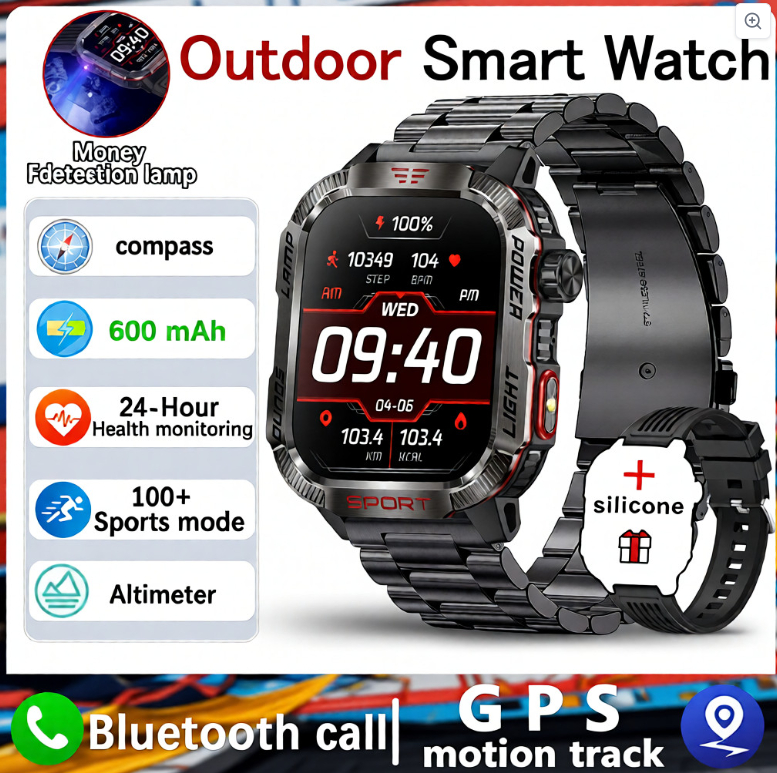 Smartwatch Barometric Altitude Bluetooth