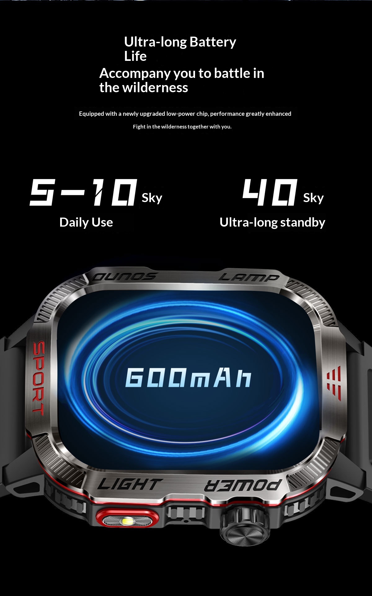 Smartwatch Barometric Altitude Bluetooth