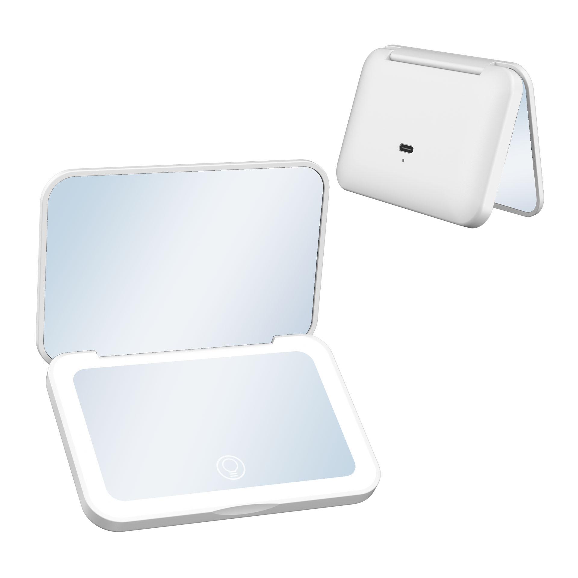 LED Makeup Mirror Rechargeable Portable