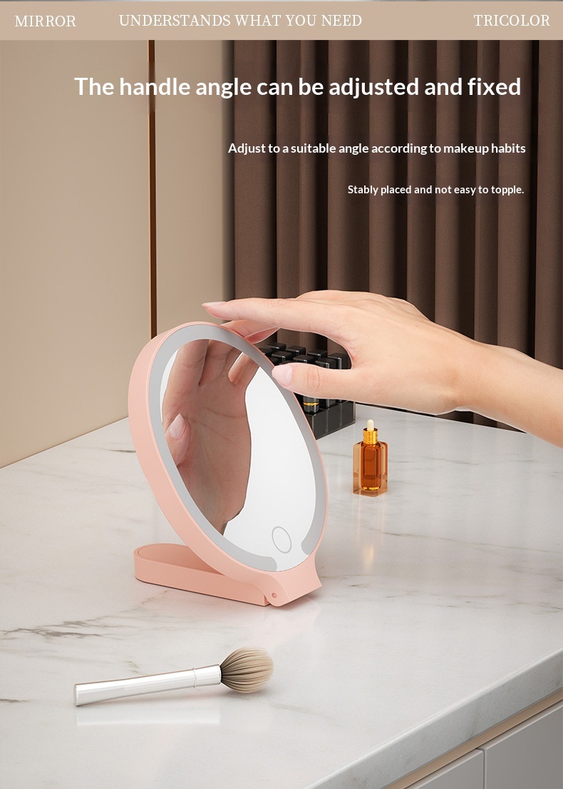 Portable LED Makeup Mirror