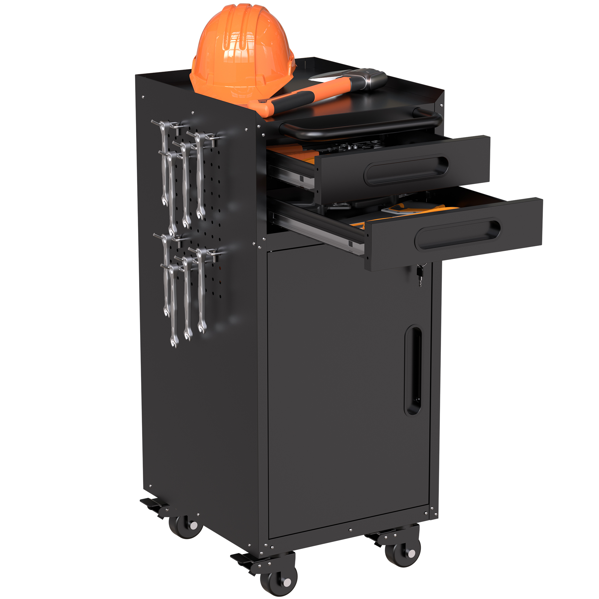 Narrow Rolling Tool Cabinet