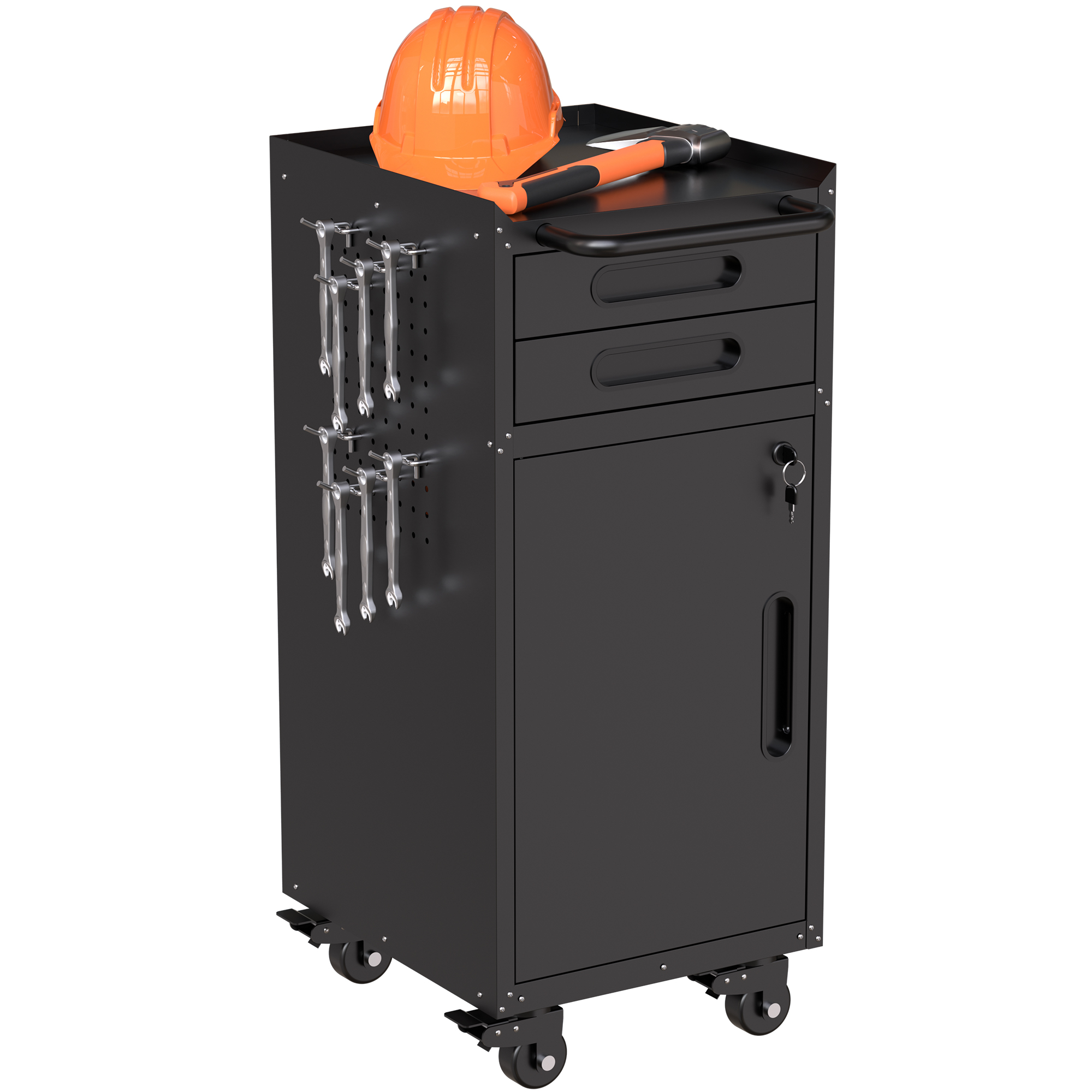 Narrow Rolling Tool Cabinet
