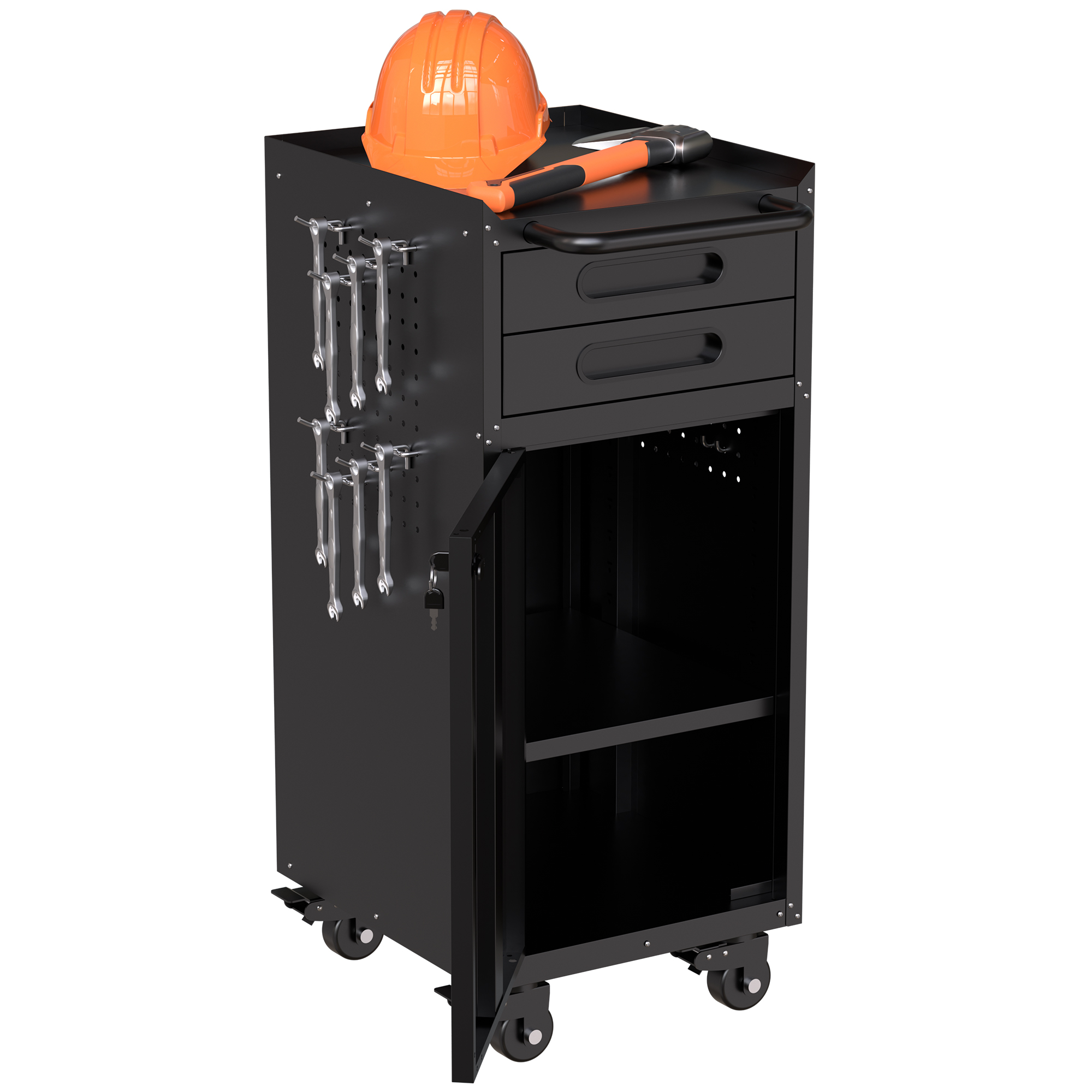 Narrow Rolling Tool Cabinet