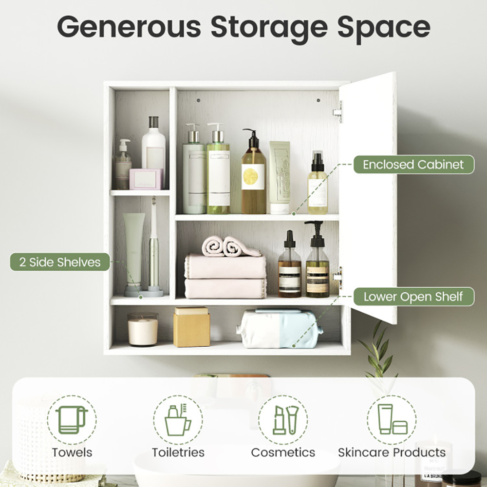 Wall Mounted Bathroom Cabinet