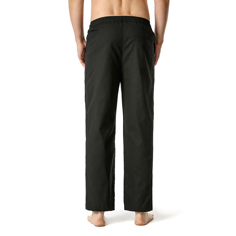 Capri Pants, Cotton-linen Casual
