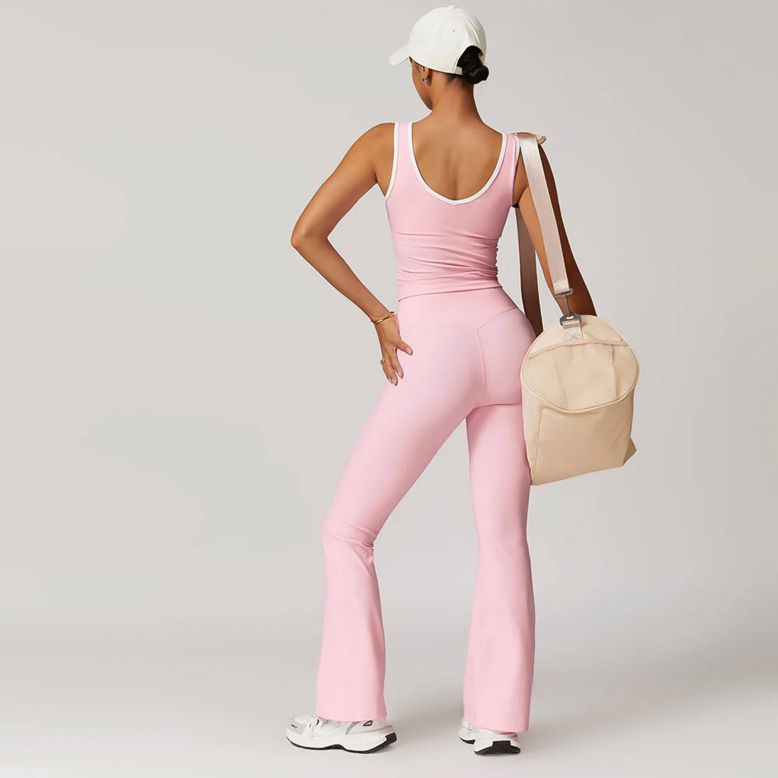 Women's Yoga Pants Two-Piece Set
