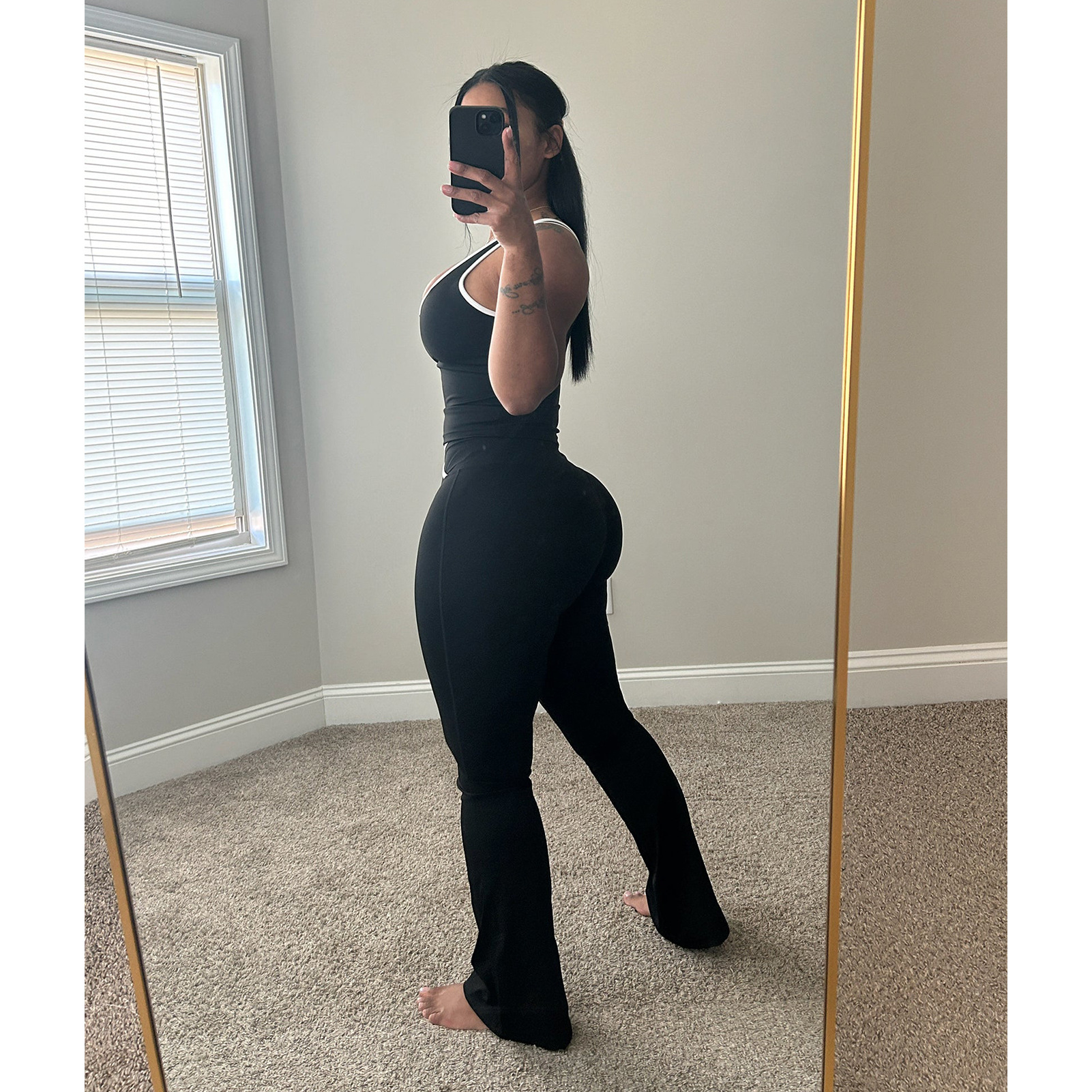 Women's Yoga Pants Two-Piece Set