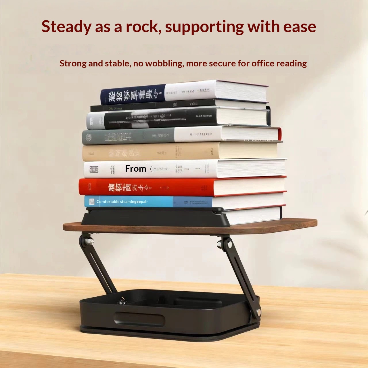 Wooden Tablet Desk Stand Adjustable