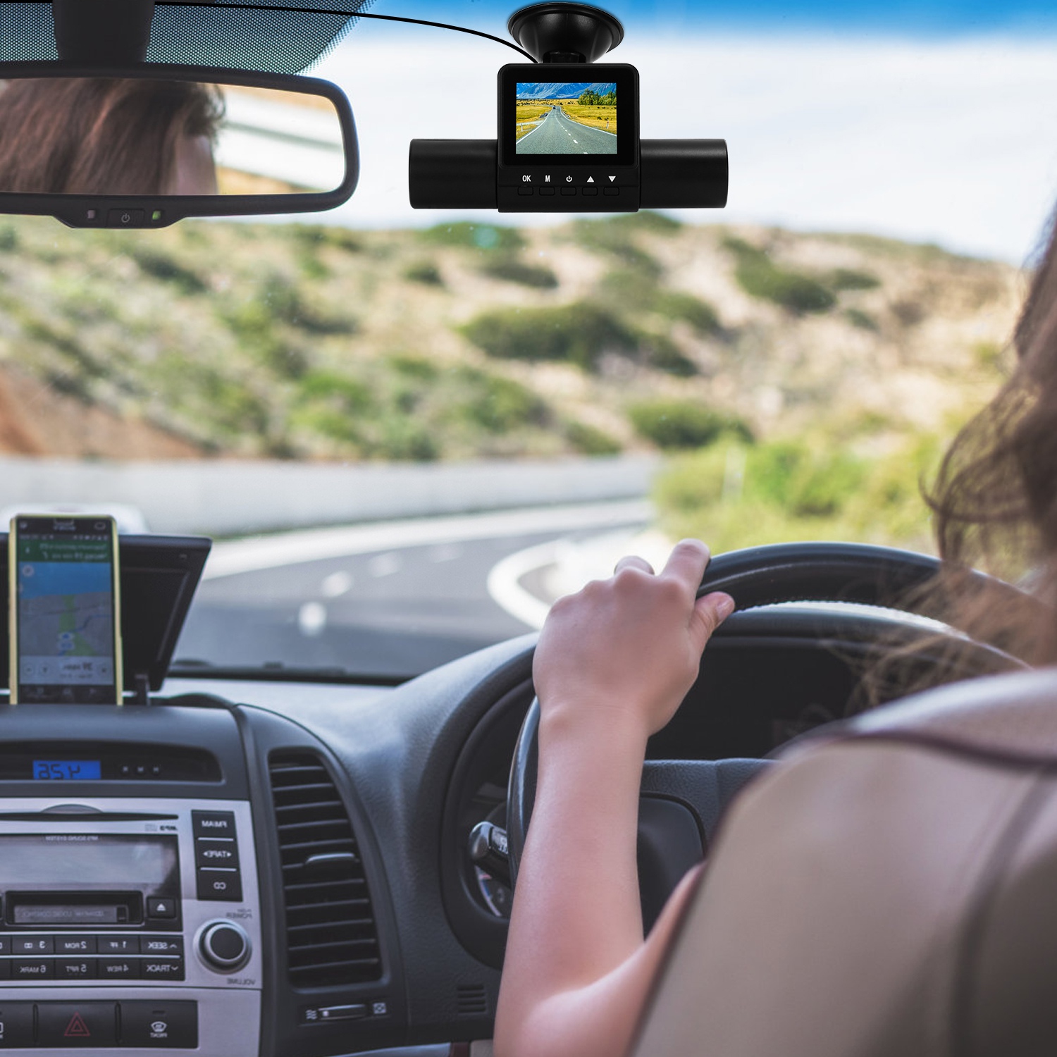 360 Degree View FHD 4 Channel Dash Cam