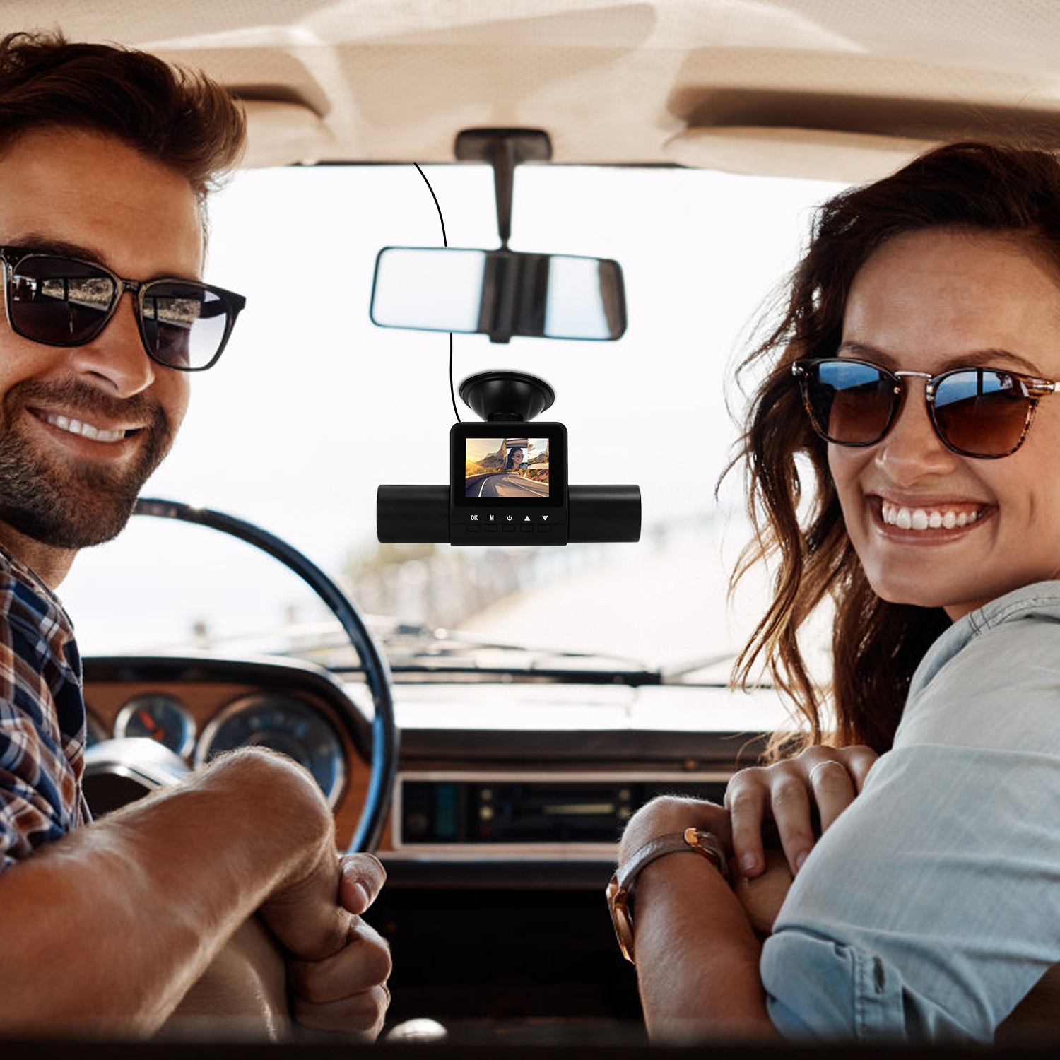 360 Degree View FHD 4 Channel Dash Cam