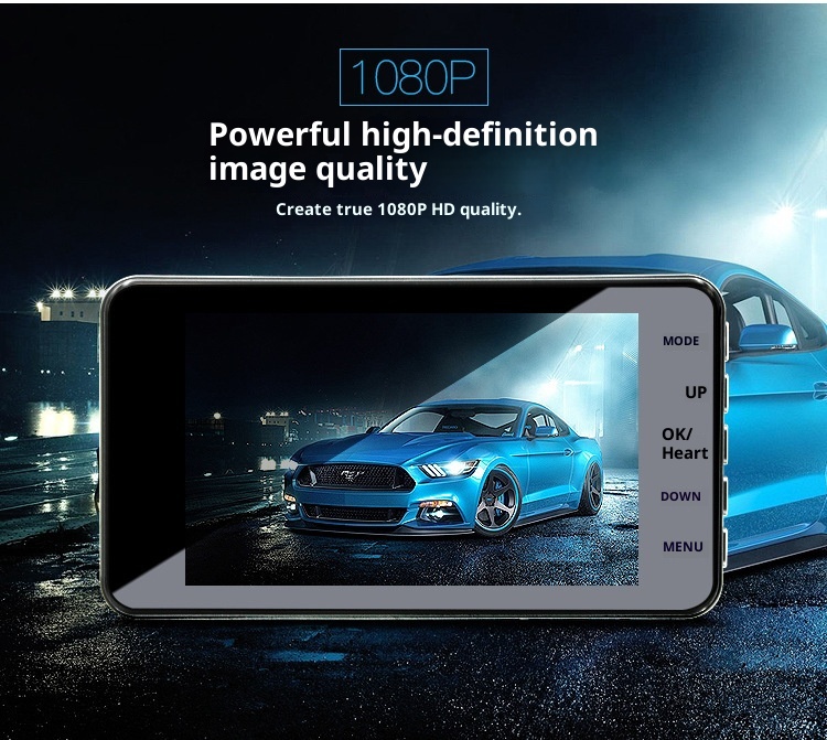 4-inch Dash Cam