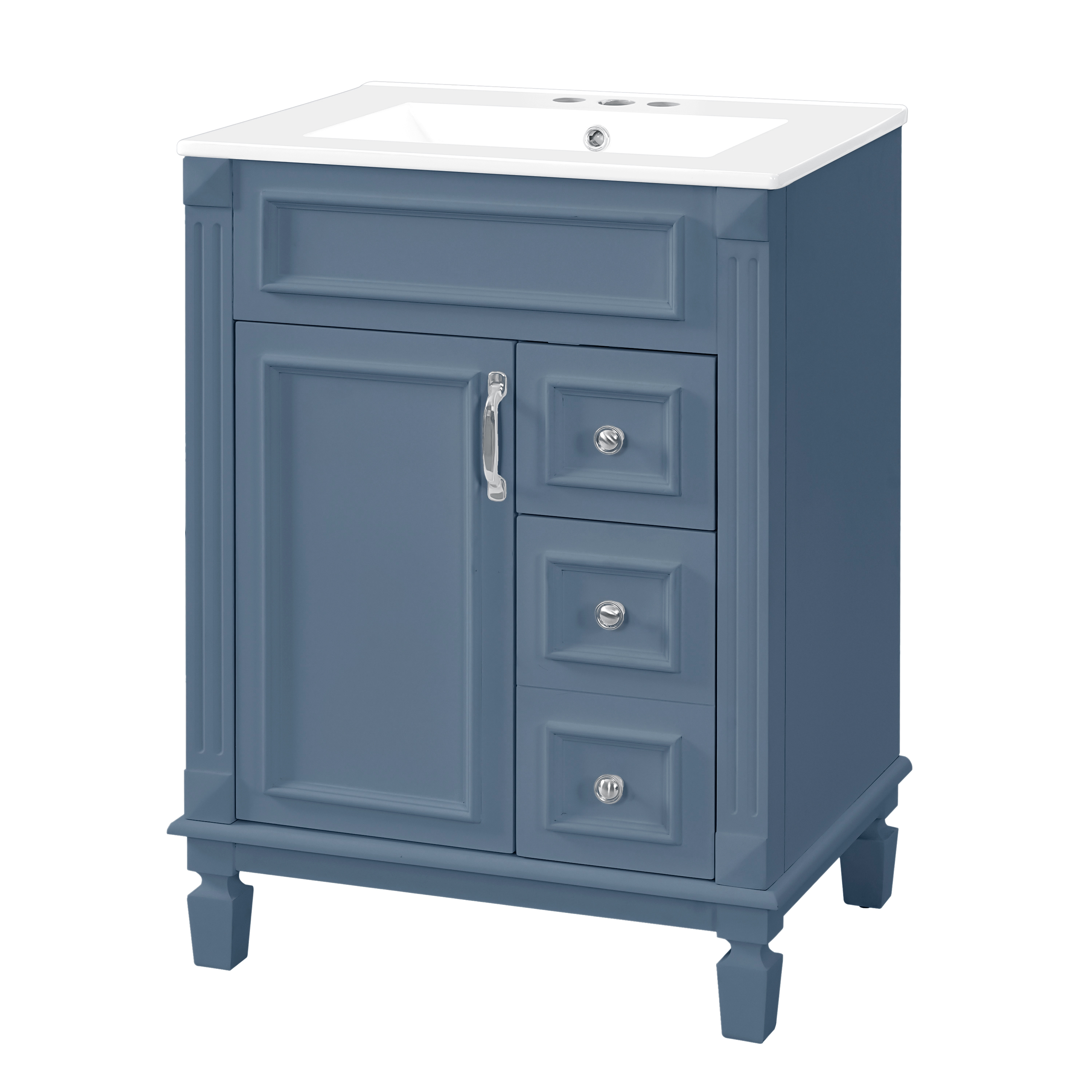 24 Bathroom Vanity Ceramic Sink