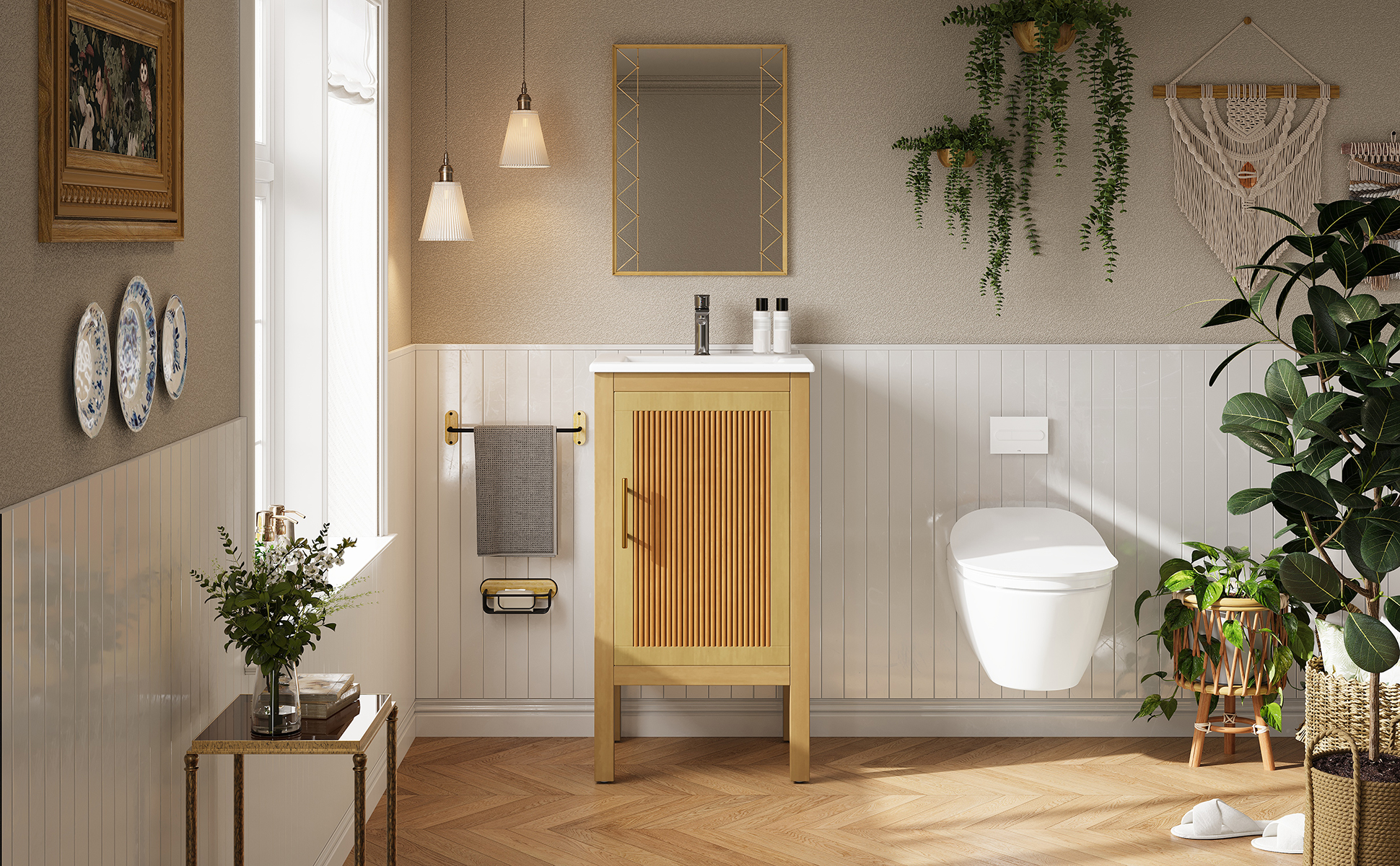 Bathroom Cabinet With Storage