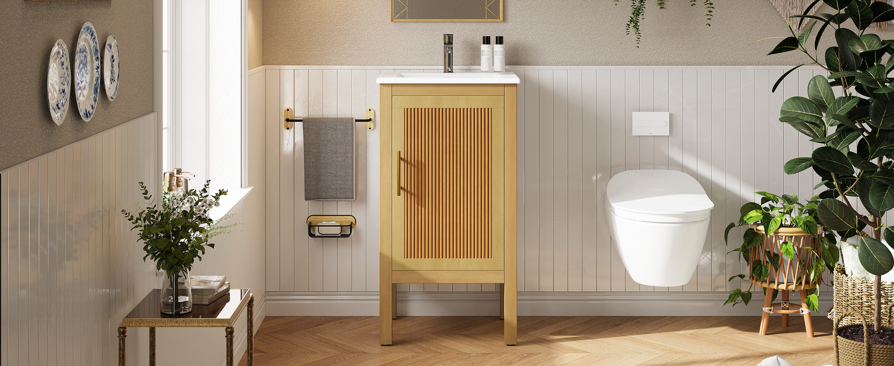Bathroom Cabinet With Storage