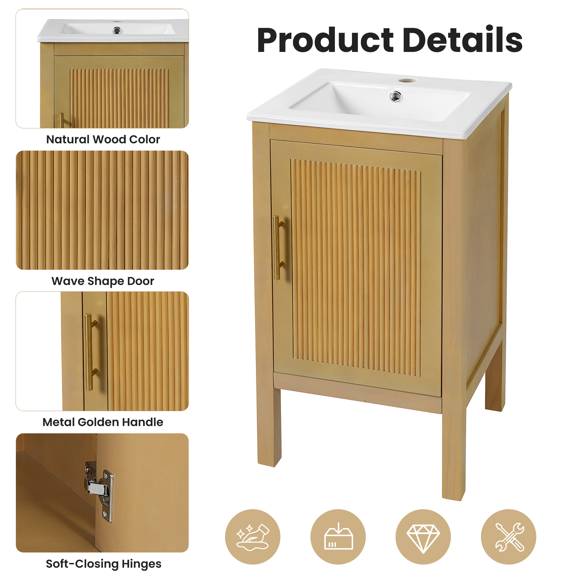 Bathroom Cabinet With Storage