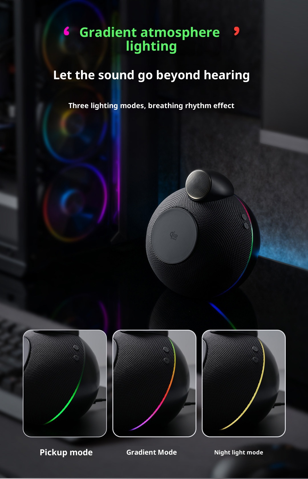 Wireless Fast-Charging Speaker