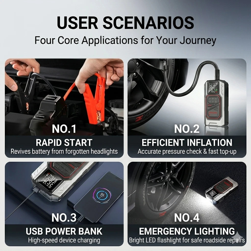 Car Starter Air Pump