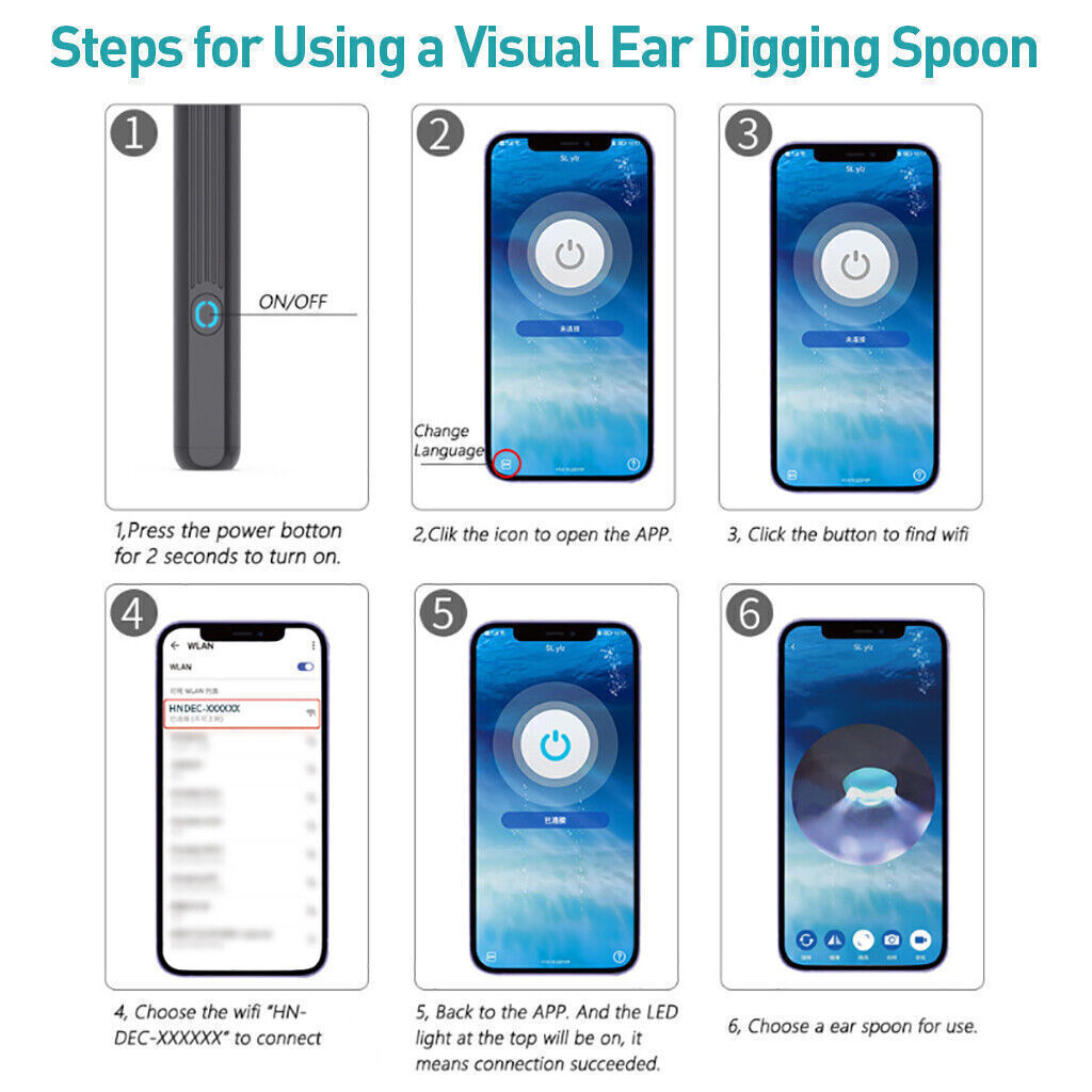 Wireless Earwax Removal Kit