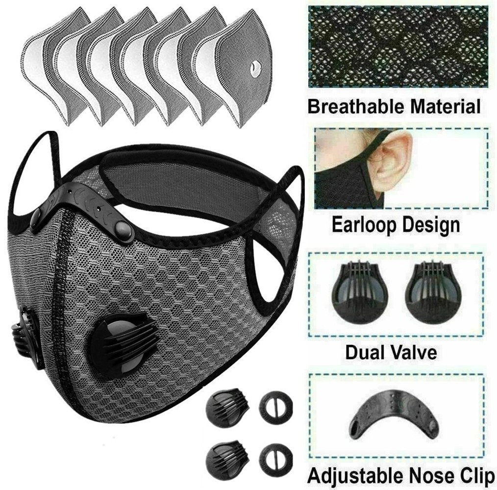 Face Mask Active Carbon Filter
