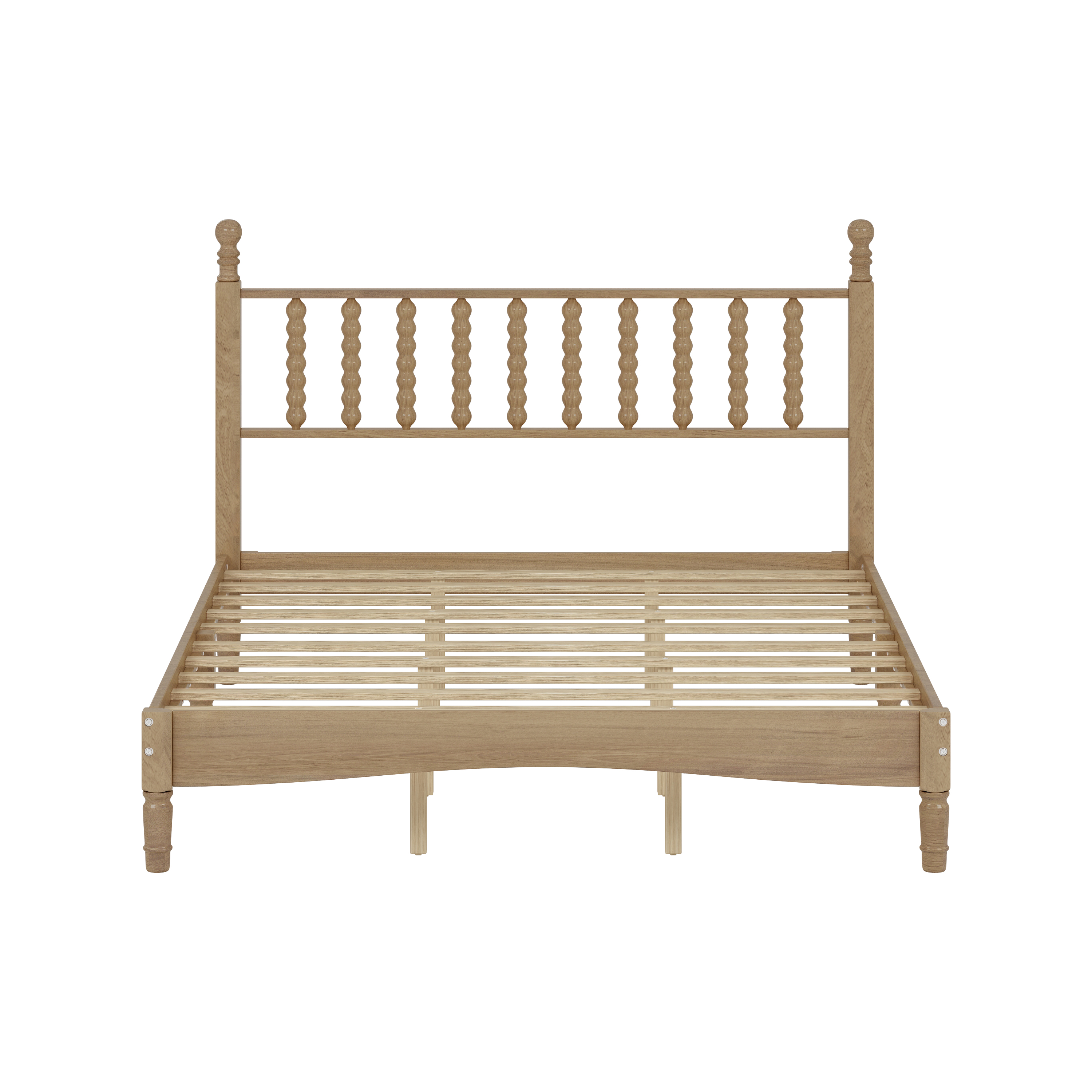 Queen Wood Platform Bed
